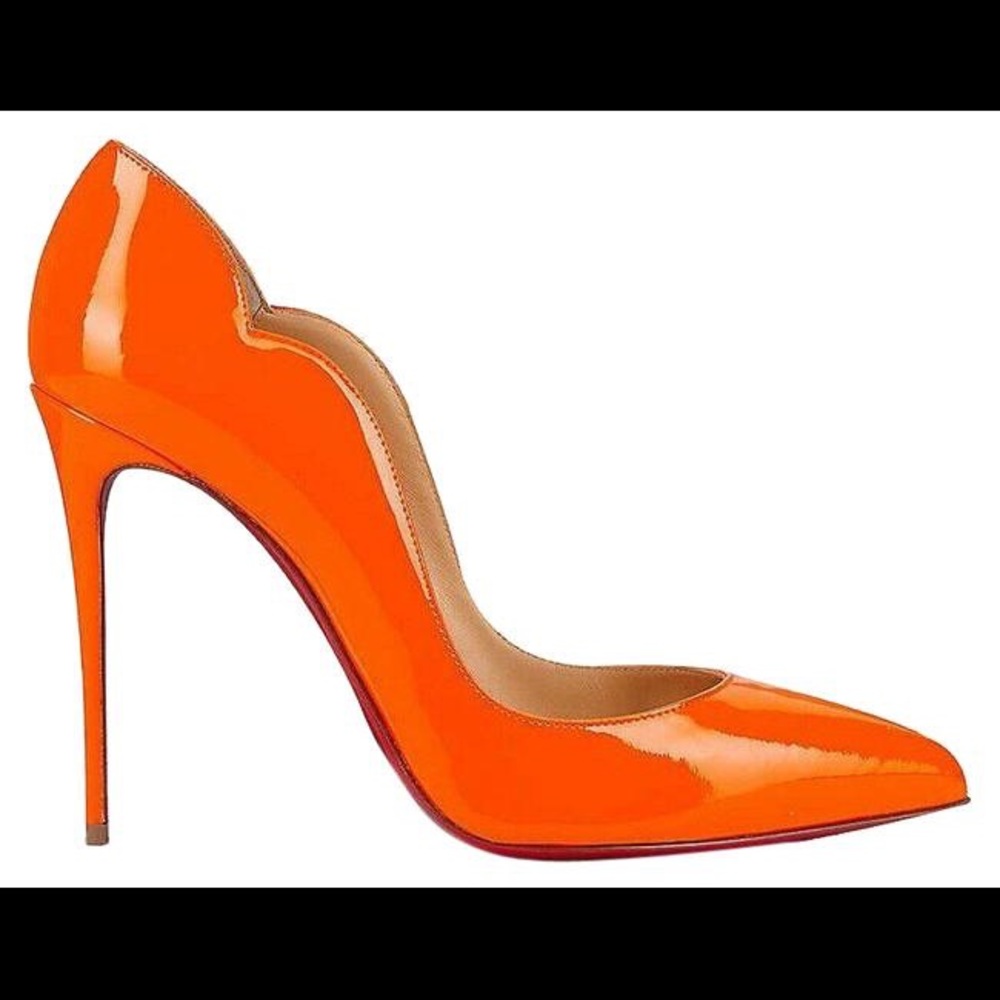 COPY - Authentic Christian Louboutin Hot Chick 100 Pump(Worn Once)